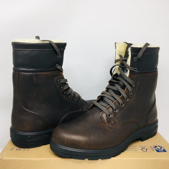 Blundstone Shoes - Blundstone BL1461 Women’s Waterproof Winter Lace-Up Brown Boot Size: 8 M Medium